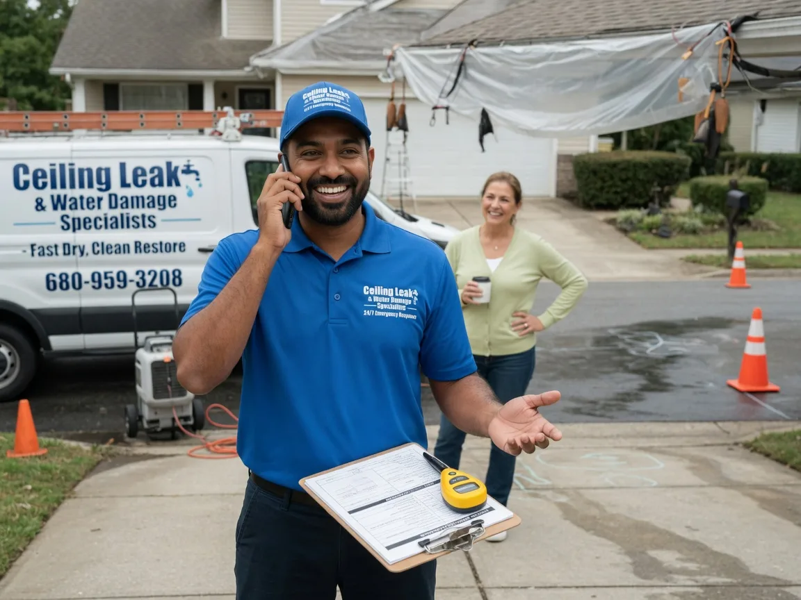 Ceiling Leak Cleanup Wilkesboro, NC FAQs
